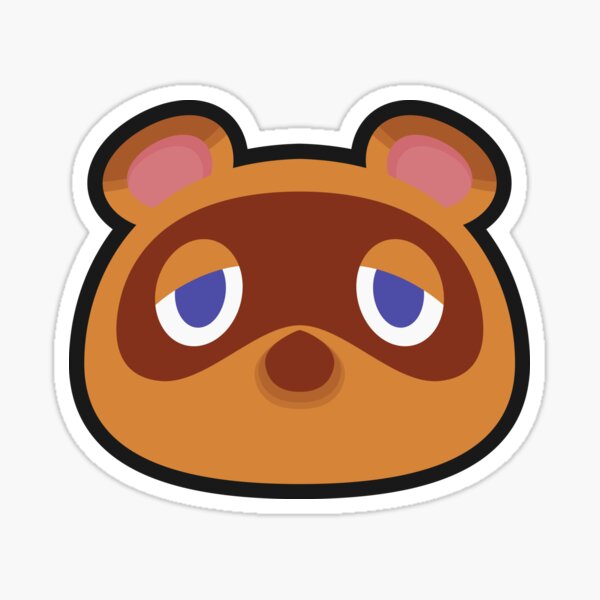 TOM NOOK ANIMAL CROSSING Sticker