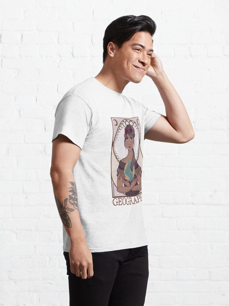 Alternate view of Geographer (Art Nouveau) Classic T-Shirt