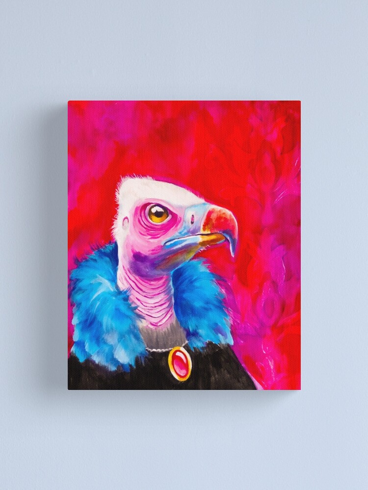 Disover Victorian Vulture | Canvas Print
