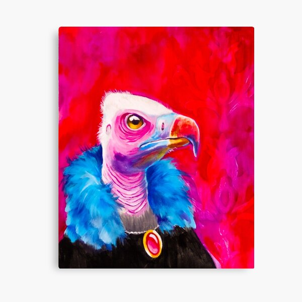 Disover Victorian Vulture | Canvas Print