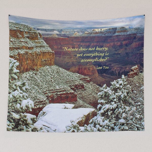 Item preview, Nature Does Not Hurry - Lao Tzu Quote designed and sold by My Photo Shop.