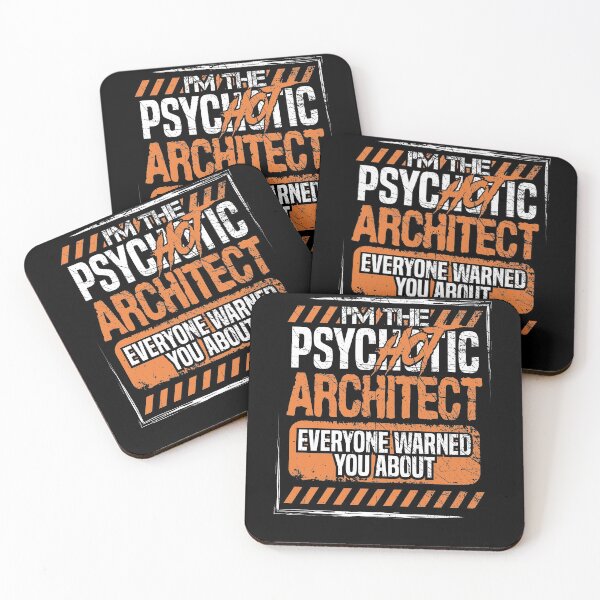 Item preview, Im The PsycHOTic Architect Everyone Warned You About T-shirt  designed and sold by Maindy.