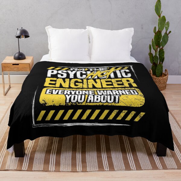 Item preview, Im The PsycHOTic Engineer Everyone Warned You About T-shirt  designed and sold by Maindy.