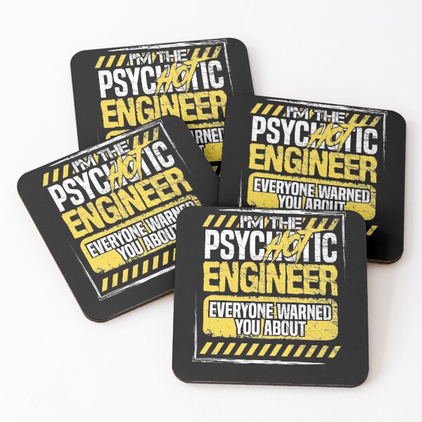 Item preview, Im The PsycHOTic Engineer Everyone Warned You About T-shirt  designed and sold by Maindy.