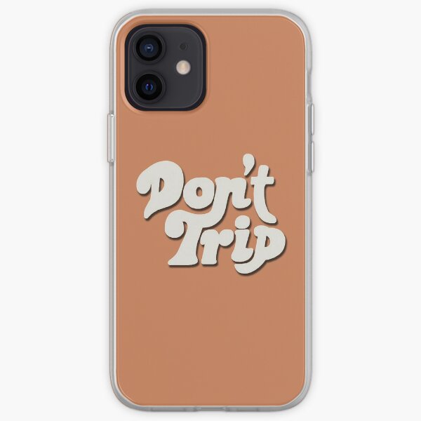 Mac Miller Don't Trip Circles Swimming Text Design iPhone Soft Case