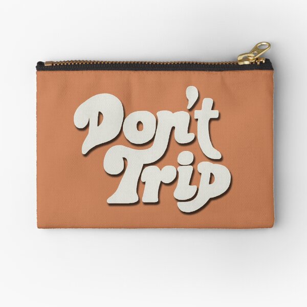 Mac Miller Don't Trip Circles Swimming Text Design Zipper Pouch