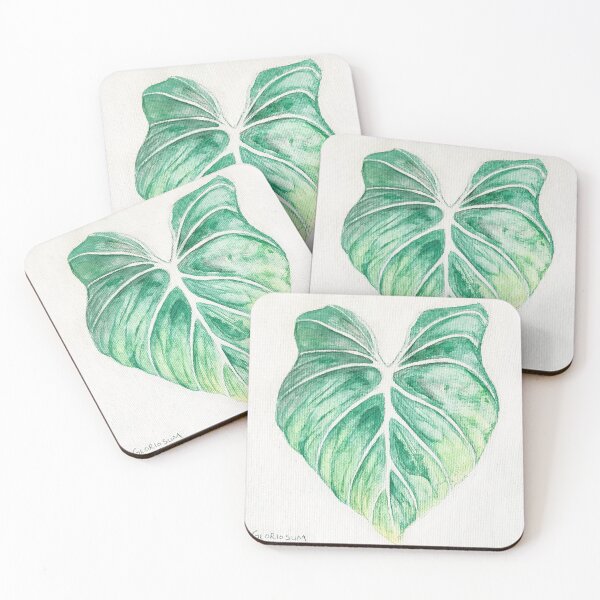 Item preview, Watercolor Philodendron Gloriosum designed and sold by Kasye.
