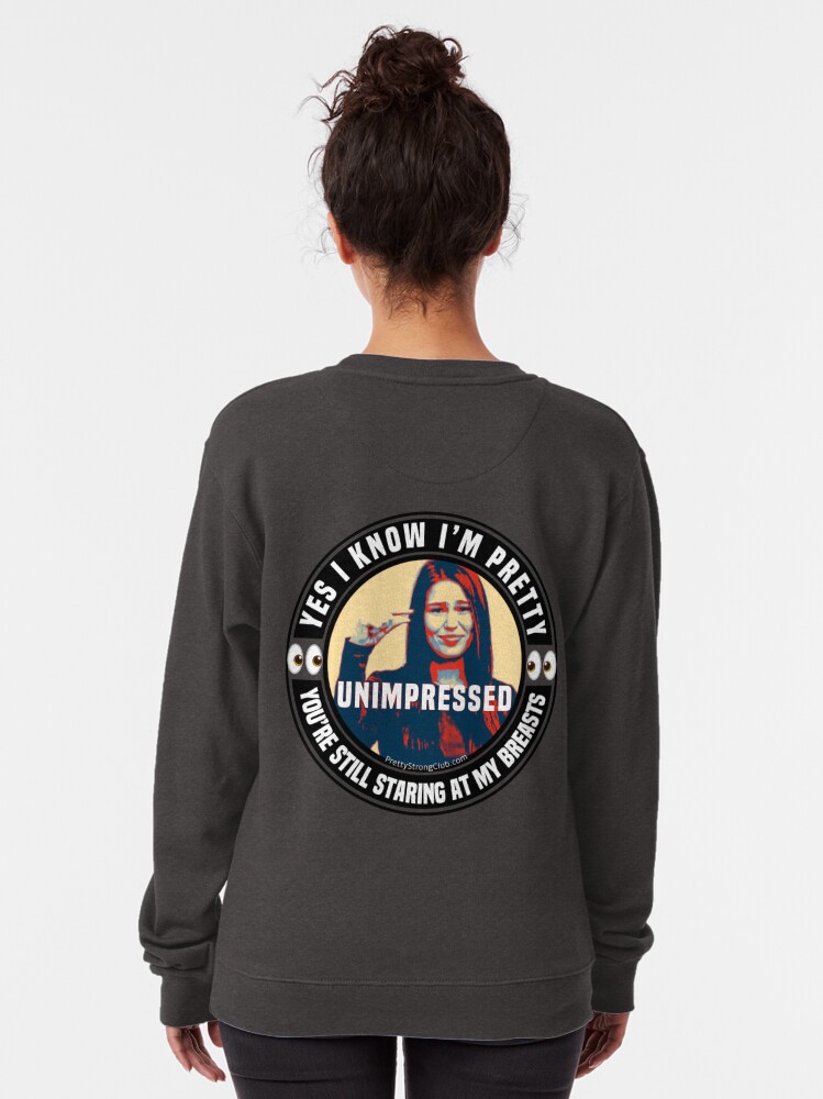 Alternate view of Yes I Know I’m Pretty Pullover Sweatshirt