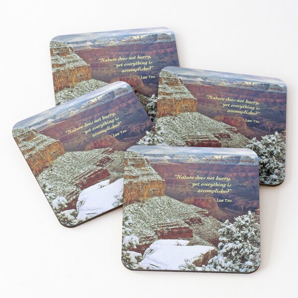 Item preview, Nature Does Not Hurry - Lao Tzu Quote designed and sold by My Photo Shop.