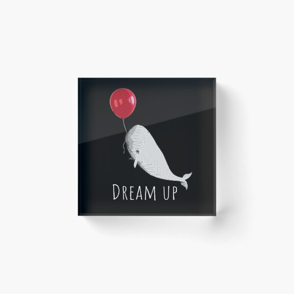 Artikelvorschau, Träume, weißer Wal, roter Ballon entworfen und verkauft von Collagedream.