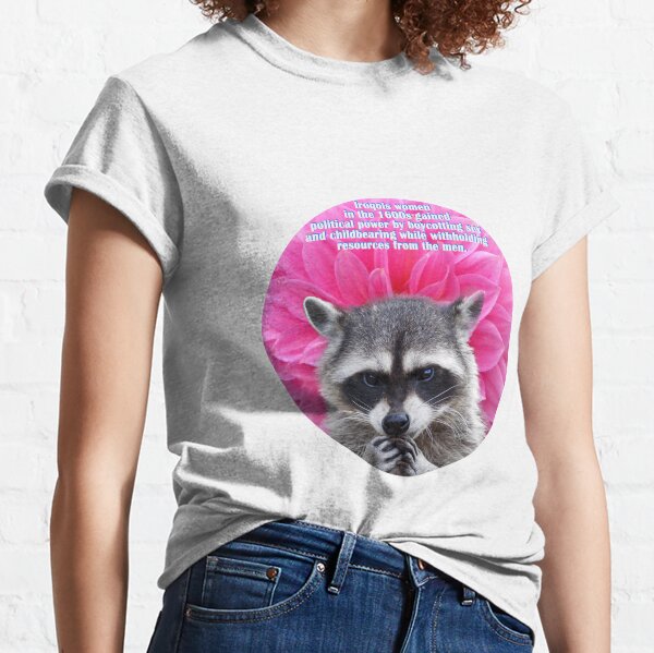 Raccoon Scheming Classic T-Shirt