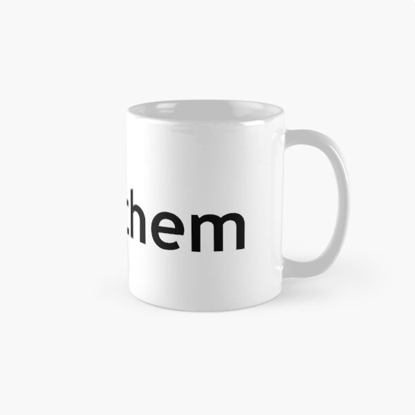 Item preview, They/Them Pronouns Black Blocky designed and sold by BethYates.