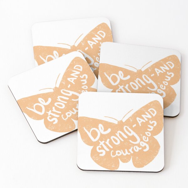 Item preview, Be strong and courageous! designed and sold by Loopytunes.