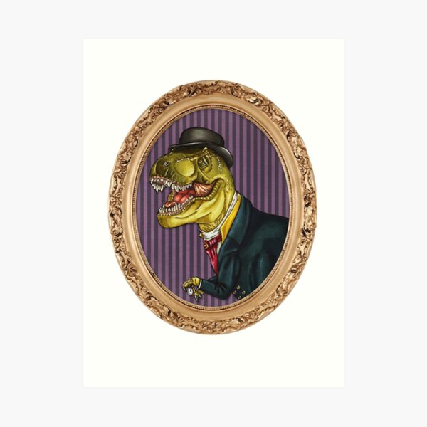 Terry the Tyrannosaurus Rex Art Print