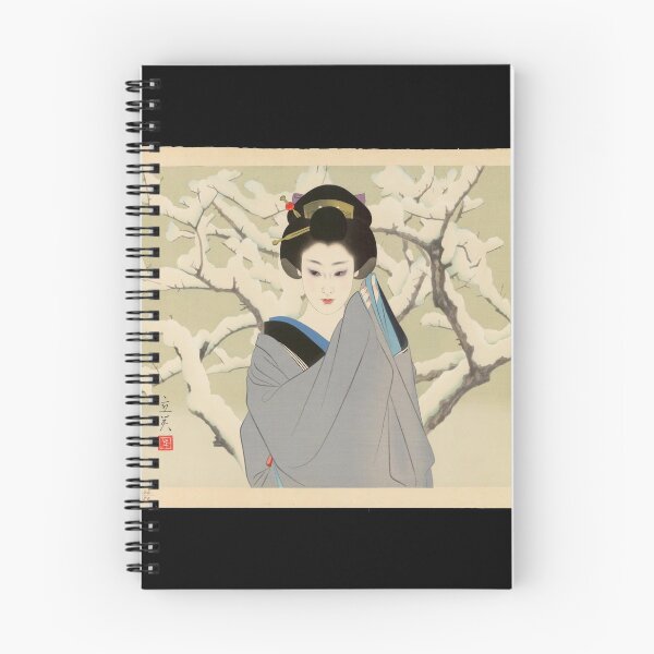Item preview, Shimura Tatsumi Two Subjects Japanese Women Snow  designed and sold by RBEnt.
