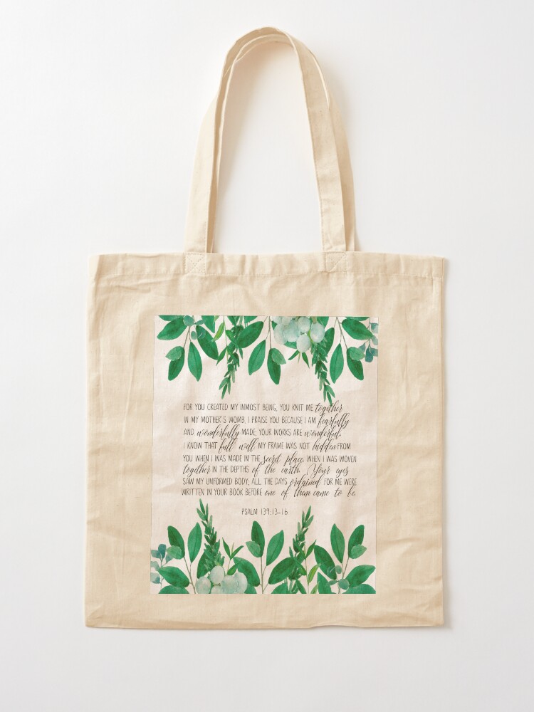 Hidden in Christ Tote Bag