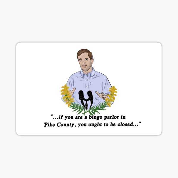 Andy Beshear Shuts Down The Bingo Parlor Sticker