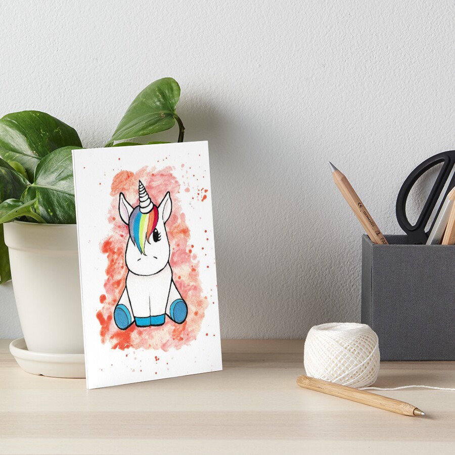 Item preview, Art Board Print designed and sold by WhiteFoxAD.