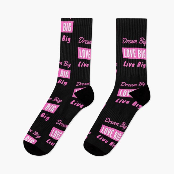 Item preview, Dream Big Love Big Live Big - Pink designed and sold by ryanwfraser.