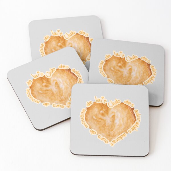 Item preview, Adorable Milk Foam Worshipers Club designed and sold by Joie-et-Poesie.