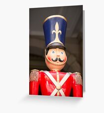 Toy Soldier Greeting Card