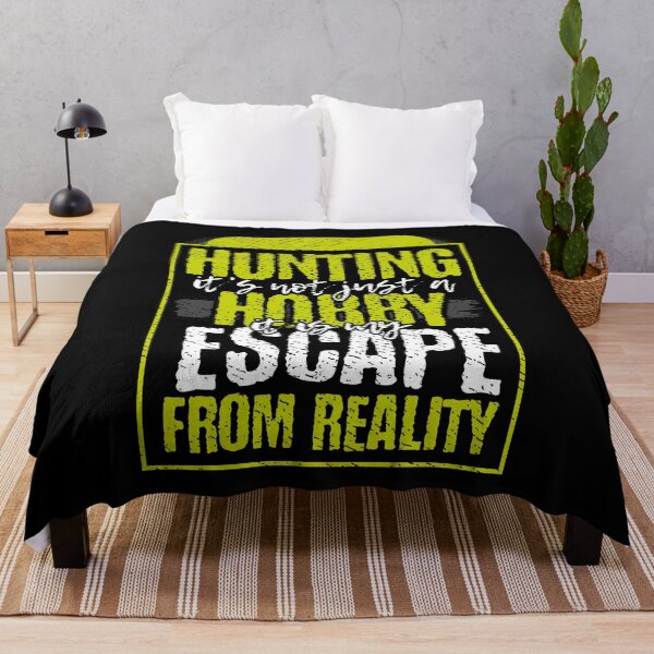 Item preview, Hunting is my Hobby and Escape from Reality T-Shirt Gift Idea designed and sold by Maindy.