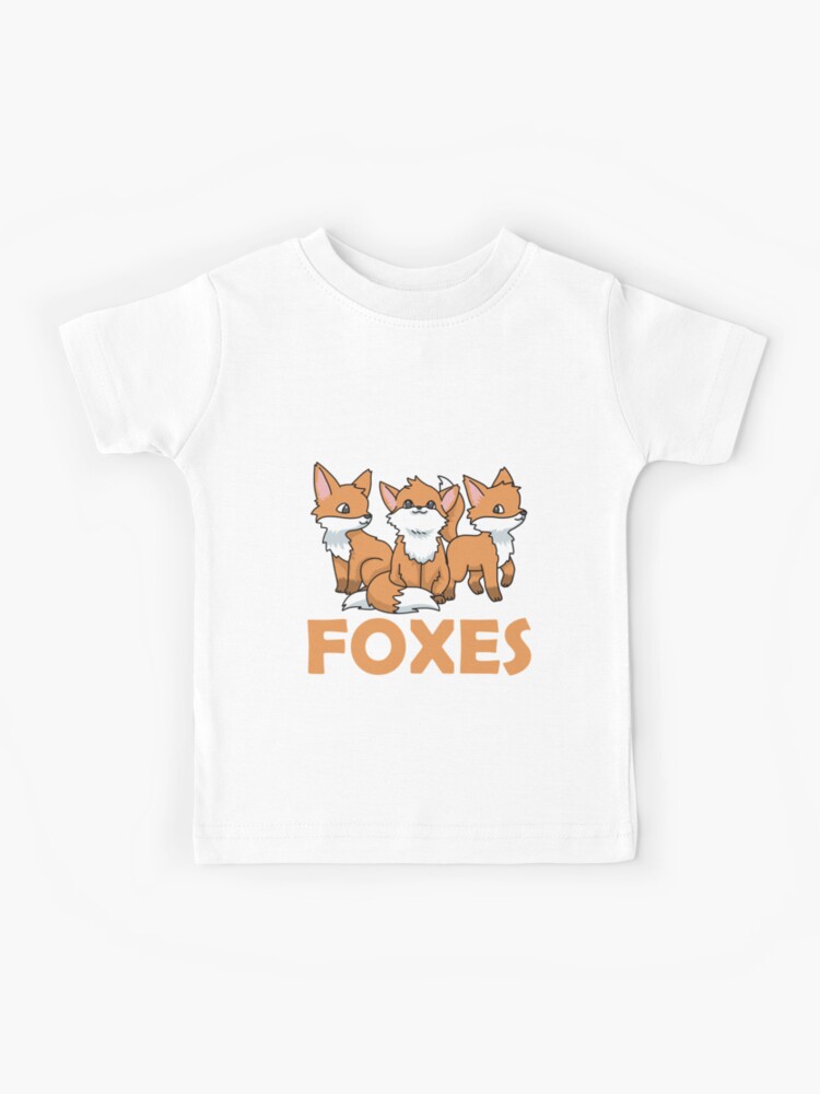 Fox Gifts Women Fox Gifts Girls Fox Lover Love Foxes Fox Kids T-Shirt for  Sale by DSWShirts