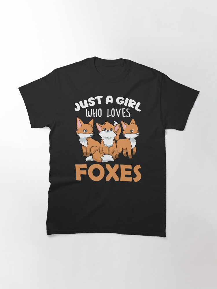 Fox Ts Women Fox Ts Girls Fox Lover Love Foxes Fox T Shirt By