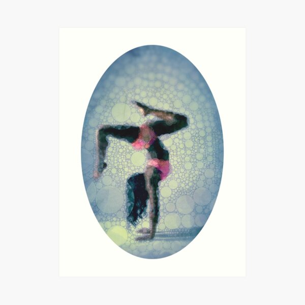 Yoga art 9 Art Print