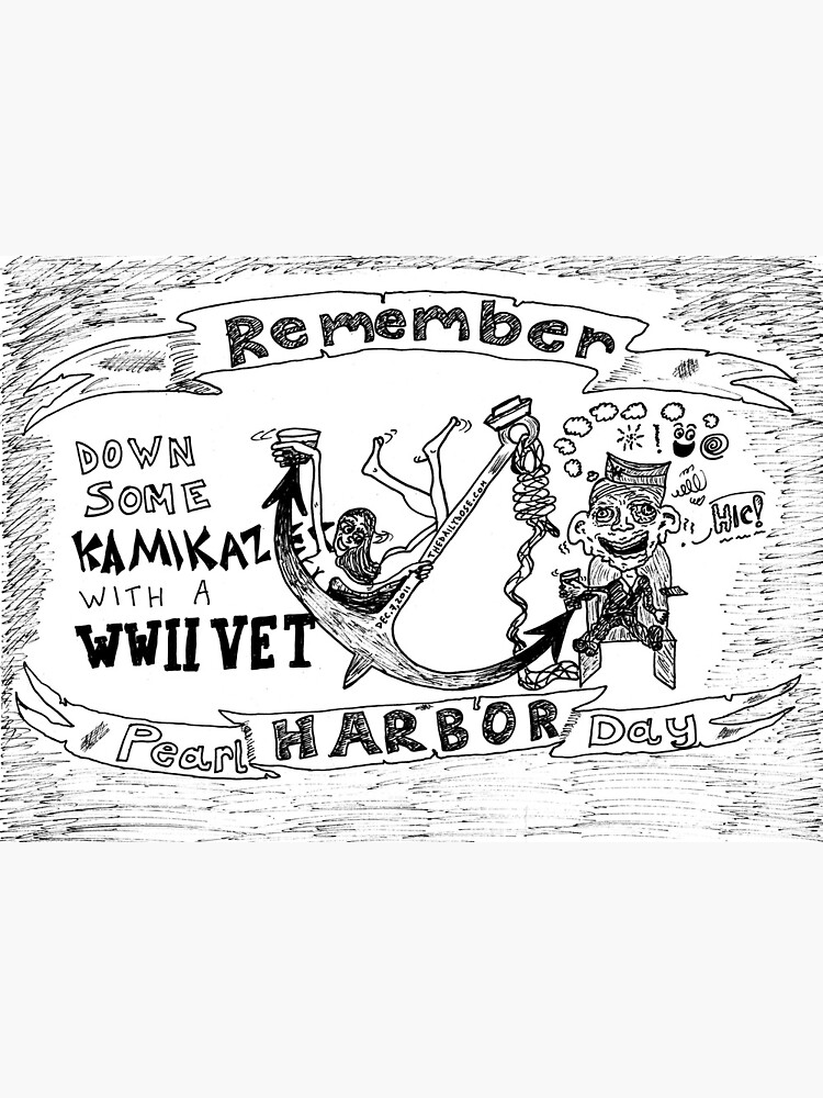 Poster  Se  souvenir  du dessin  anim  de Pearl Harbor Day 