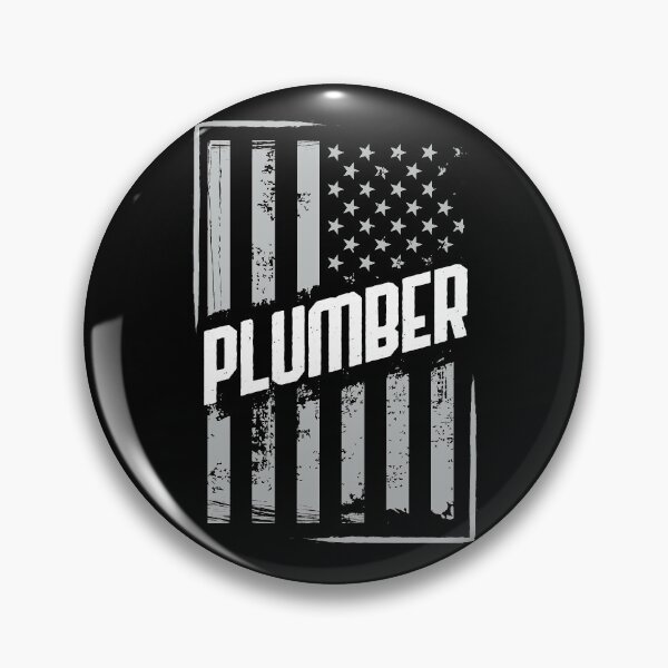 Item preview, American Plumber T-shirt Patriotic USA Flag Gift Idea Shirt designed and sold by Maindy.