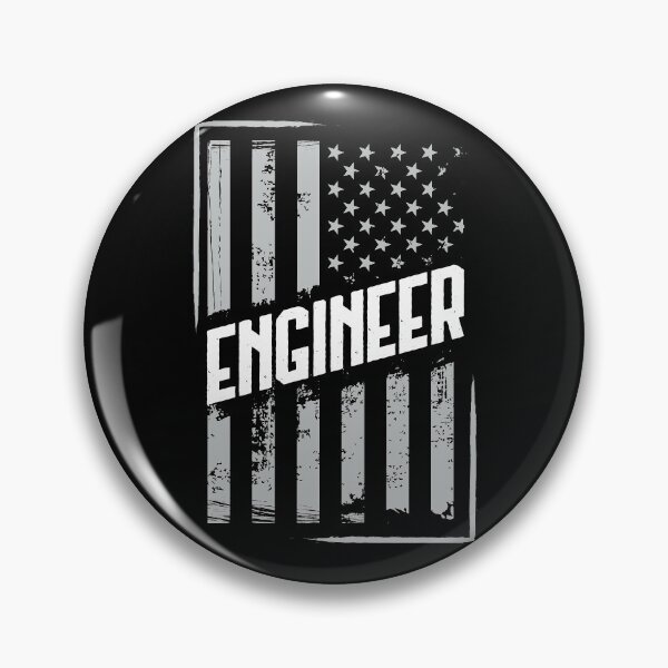 Item preview, American Engineer - USA Flag Patriotic Shirt Gift Idea designed and sold by Maindy.