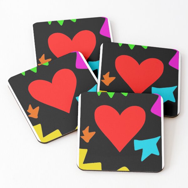 Item preview, 80s Heart Doodles designed and sold by InspireArts.
