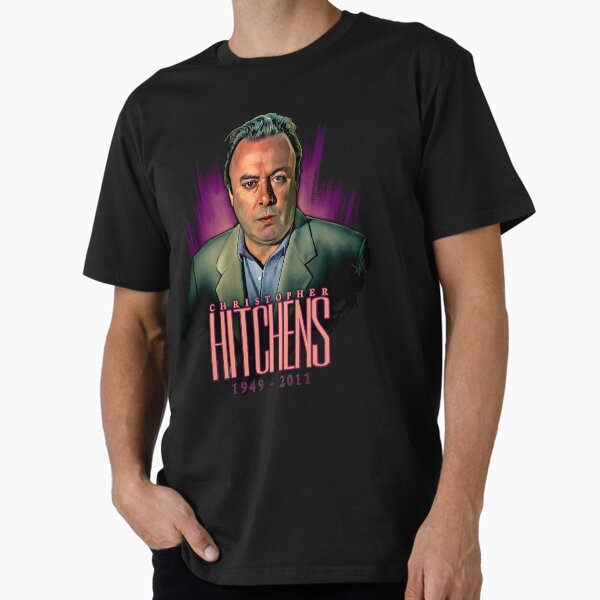 Vista previa del artículo con la obra «Christopher Hitchens 1949-2011 - variante A», diseñado y vendido por Elswyse.