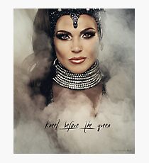 Kneel Before The Queen Photographic Print