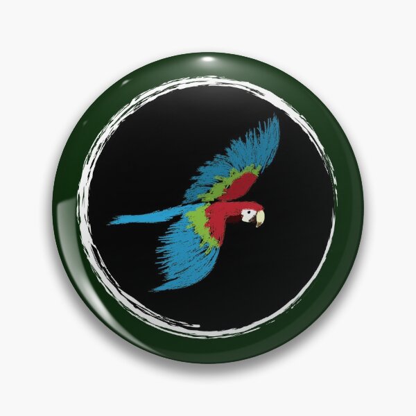 Item preview, Artwork of Scarlet Macaw Parrot in Flight II designed and sold by JD's Shop.
