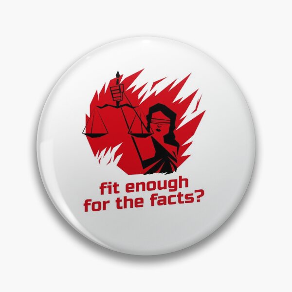 Item preview, FIT ENOUGH FOR THE FACTS?  designed and sold by Ethos Bubbles.