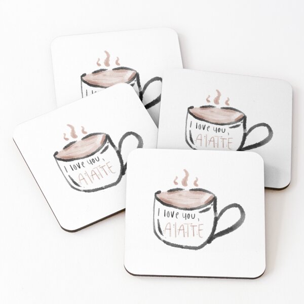 Item preview, I love you, a latte designed and sold by katiekeelerr.