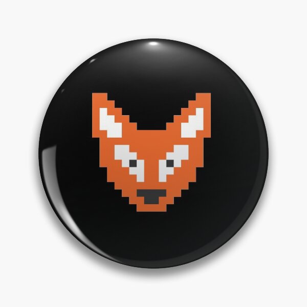 Item preview, Pixel Art Fox Big Head  designed and sold by Chakibalami.