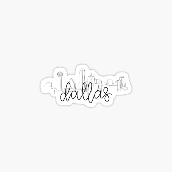 Item preview, Dallas Skyline designed and sold by abigailflorence.