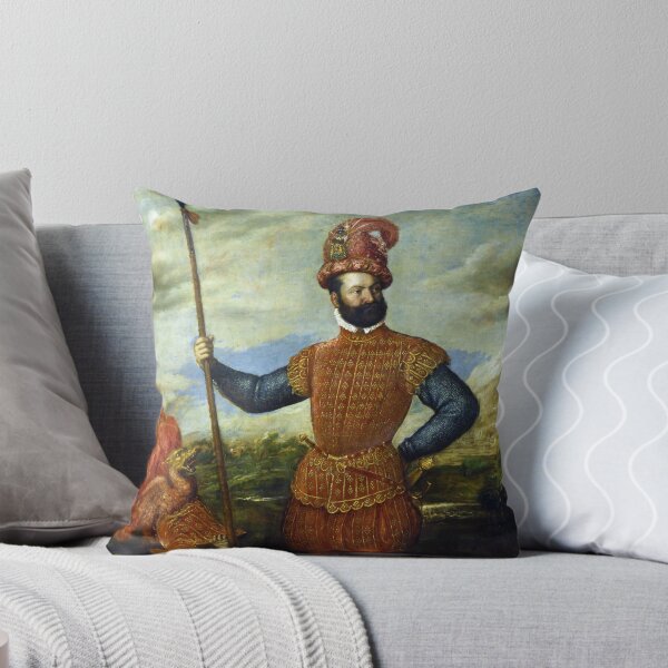 Item preview, Portrait of a General by Titian (1550) designed and sold by allhistory.