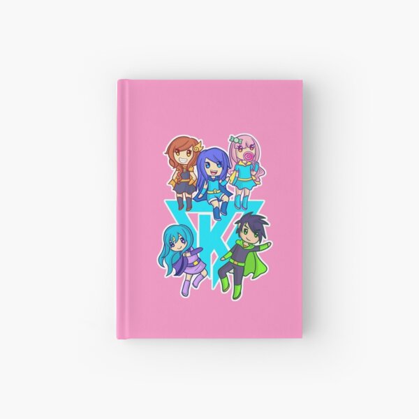 Itsfunneh Hardcover Journals Redbubble - roblox daycare story itsfunneh