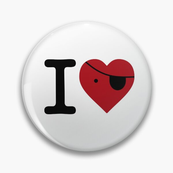 Item preview, I love pirate love designed and sold by pfffufo.