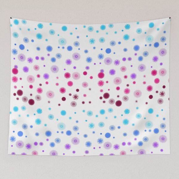Item preview, Spiro the Colorful Snowflake designed and sold by galaxygirl325.
