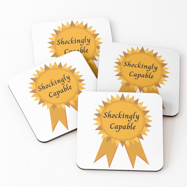 Item preview, Shockingly Capable  designed and sold by AmandaActually.