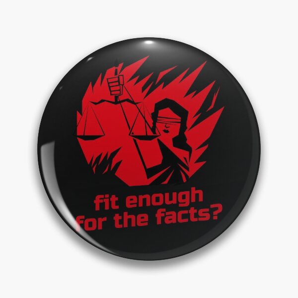 Item preview, FIT ENOUGH FOR THE FACTS? designed and sold by Ethos Bubbles.