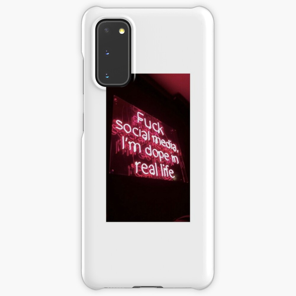 I M Dope In Real Life Case Skin For Samsung Galaxy By Maimh Redbubble