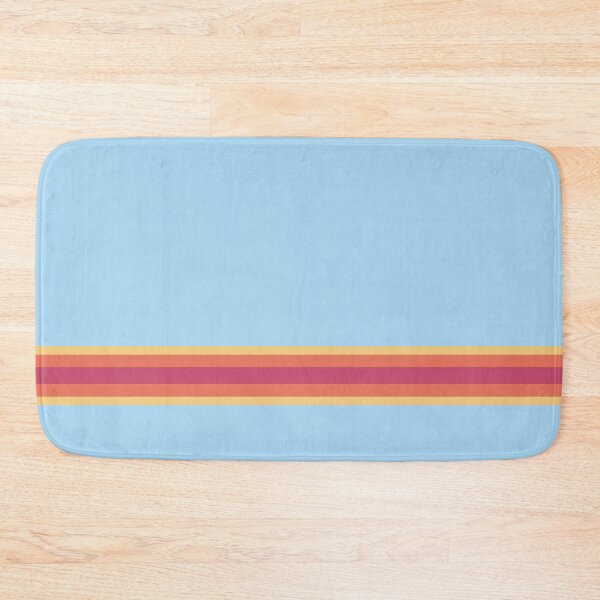 Item preview, Orange Light Blue Retro Racing Stripes designed and sold by RetroNeon.