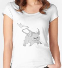 Raichu - B&W by Derek Wheatley Women's Fitted Scoop T-Shirt