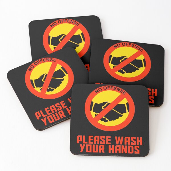 Item preview, No Offense, Please Wash Your Hands designed and sold by Parahelio.